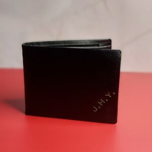 Black Leather Wallet